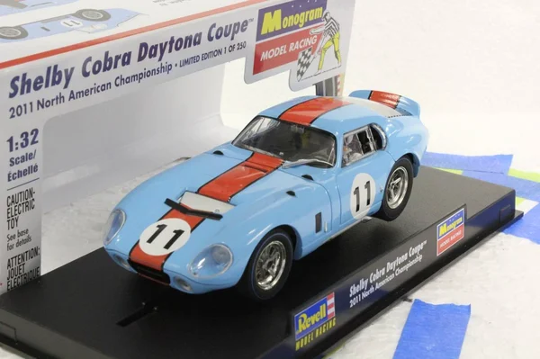 4835 Revell/monogram Gulf Shelby Daytona Cobra Coupe Limited Edition 1:32 Slot Car