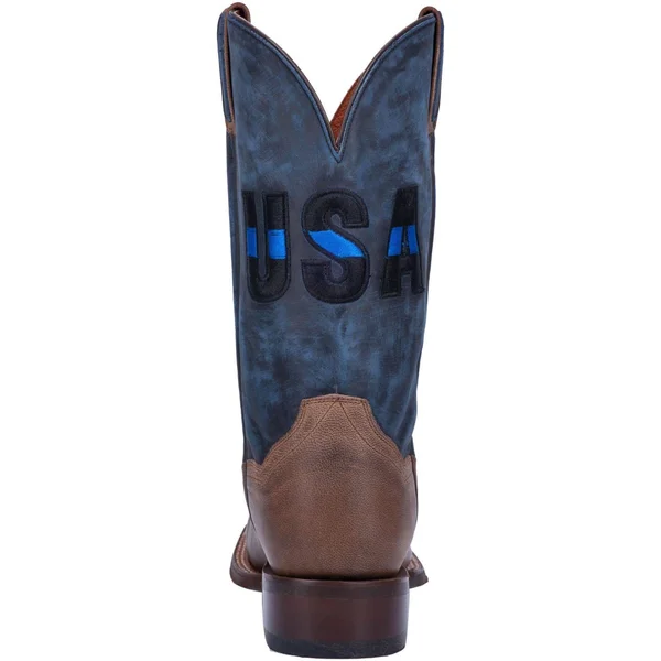 Dan Post Men's Thin Blue Line Western Boots