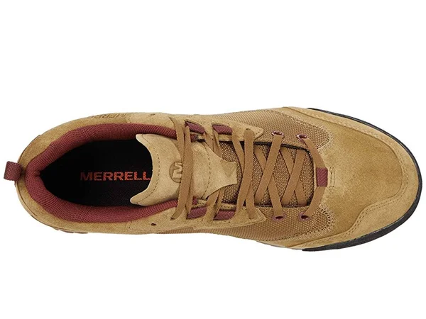 Merrell Men's Burnt Rock Travel Suede, Size: 12, Butternut