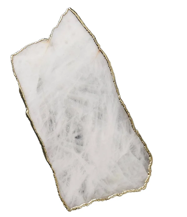 Anthropologie Home White Agate Cheese Board - White