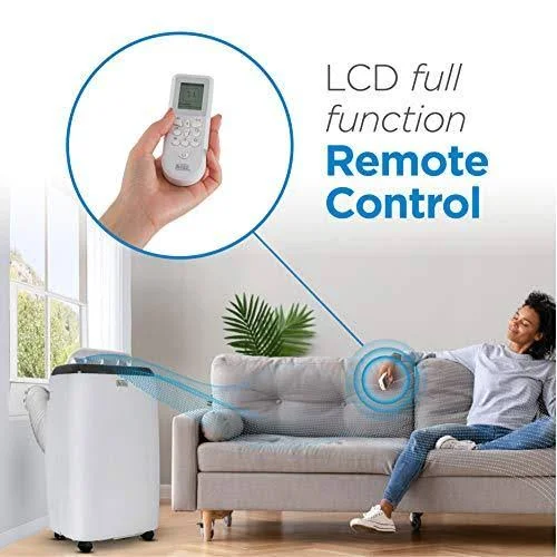 Black+decker Bpp10wtb Portable Air Conditioner with Remote Control - 10, 000 BTU