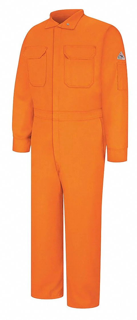 Bulwark Premium Coverall - Nomex IIIA - 6 oz. Long Sizes, Orange - 42