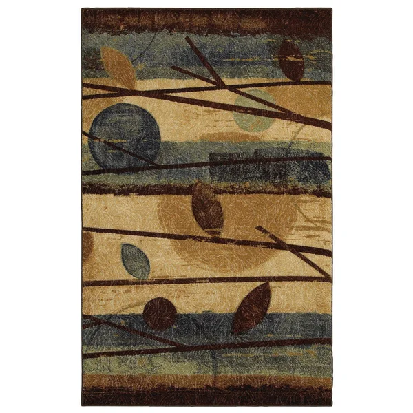 Mohawk Home Free Flow Artifact Panel Printed Rug 8x10 Multi