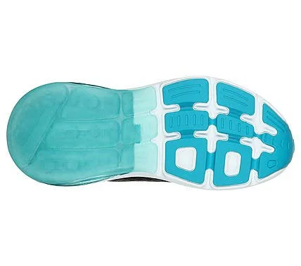 Skechers Women's Max Cushioning Air - Total Advantage Black/Turquoise 8.5