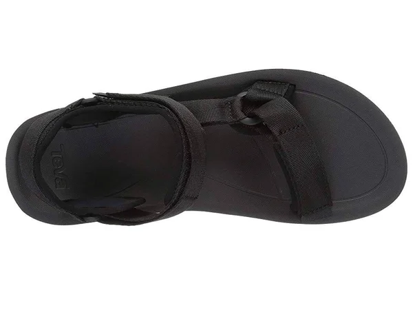 Teva Men's Original Universal Premier Leather Sandals, Black, Size 11