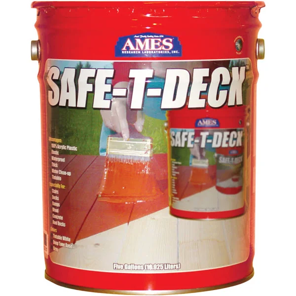 Ames Research Laboratories SD5TW 5gal White Safe-T Deck Coating