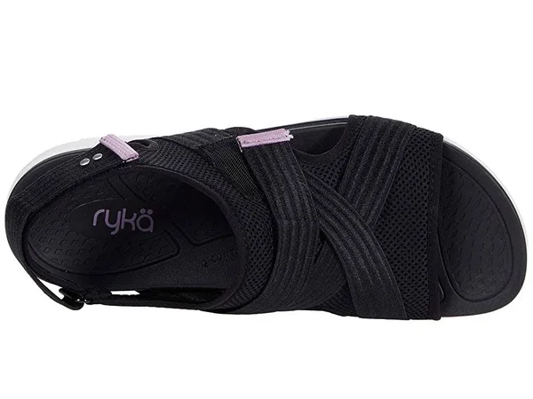 Ryka River Women's Sandals - Size: 9, Black