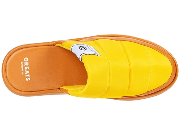Greats The Foster Slipper - Yellow - US 14