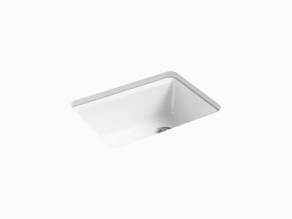 Riverby 27x22 L x 22x22 W Undermount Single Bowl Kitchen Sink Kohler Finish: Biscuit