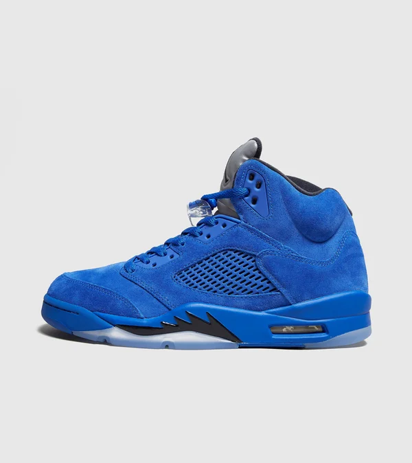 Air Jordan 5 Retro &Blue Suede& - 136027-401 - Size 7