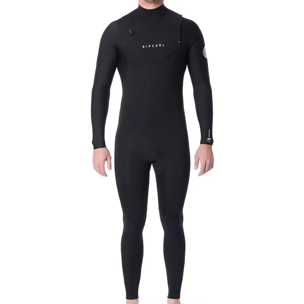 Rip Curl Dawn Patrol 3/2mm Chest Zip Wetsuit - Black