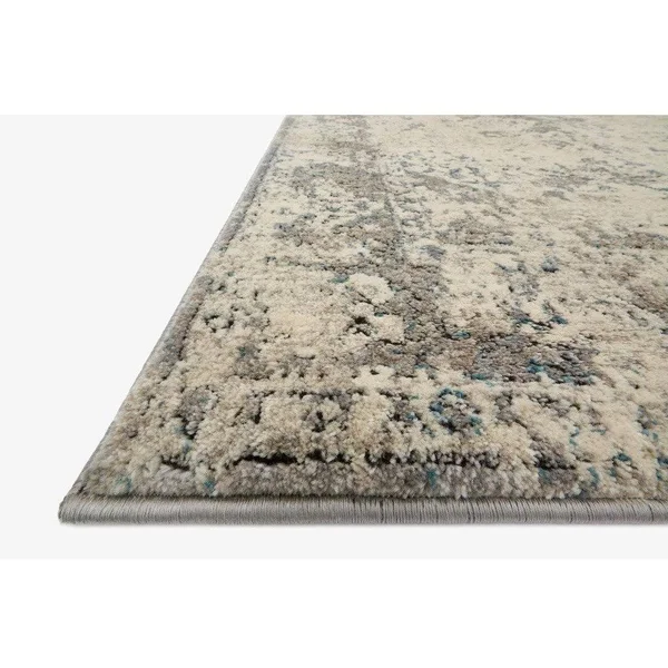 Loloi Millennium MV-05 3&7x22 x 5&7x22 Blue - Taupe Rug