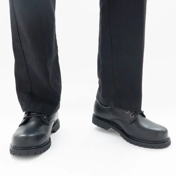 Skechers 77041 Safety Work Cottonwood Black Mens Formal Shoes