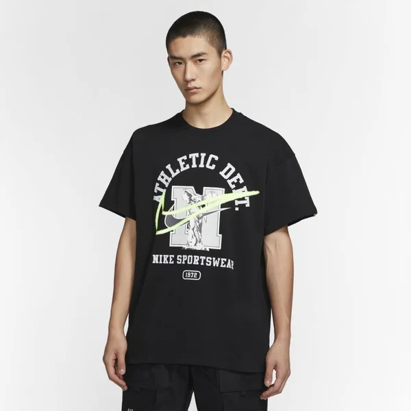 Nike Class of 72 Max 90 T-Shirt - Mens - Black/Volt, Size XXL