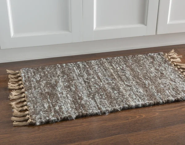 Linon Verginia Berber Brown & Blue Area Rug