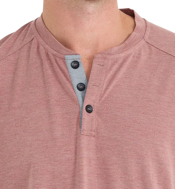 Free Fly Men's Bamboo Flex Henley