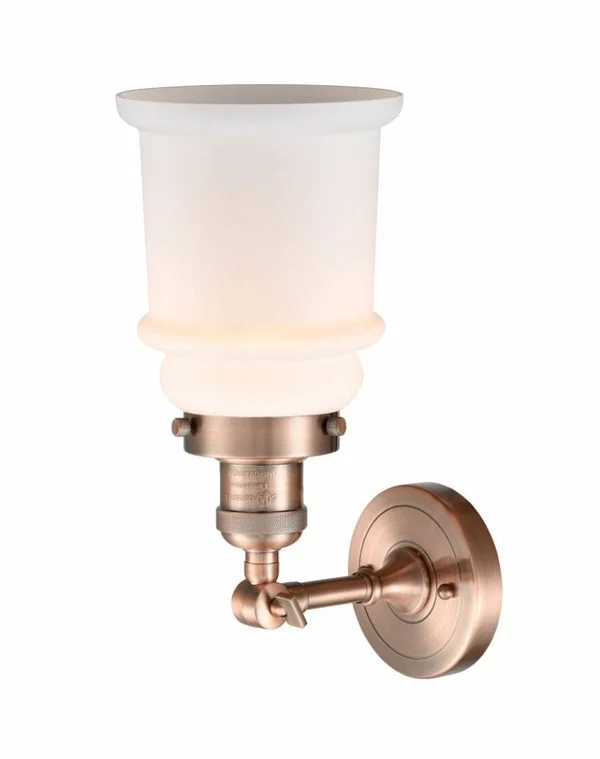 Innovations Lighting-Canton 1 Light Semi-Flush Mount-201F-PC-G181