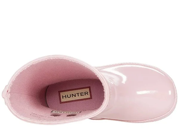 Hunter Original Kids& First Classic Gloss Rain Boot (Toddler) Foxglove