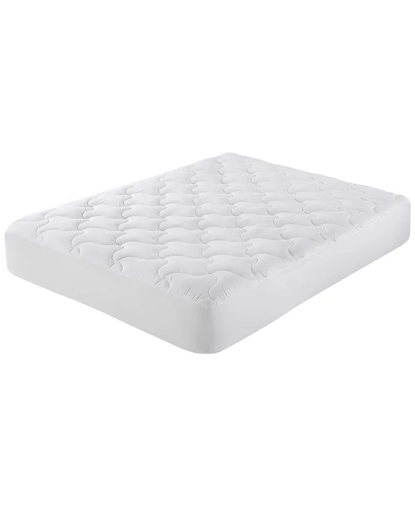 Martha Stewart Collection Quilted King Mattress Pad - Created for Macy&s - White