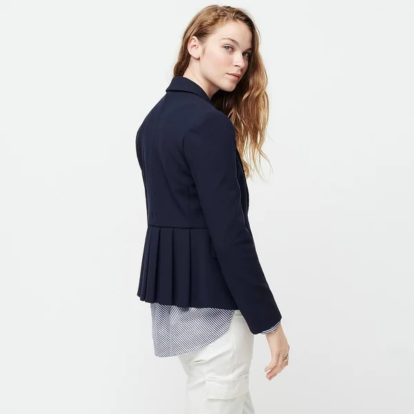J.Crew Womens Mayfair Blazer in Four-Season Stretch (Size 14)