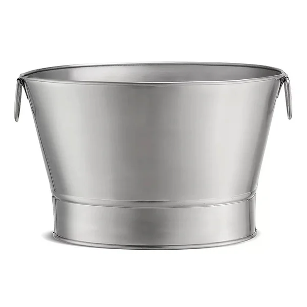 Tablecraft 11 gal. Stainless Steel Beverage Tub - 20x22Dia. x 12 1/4x22H