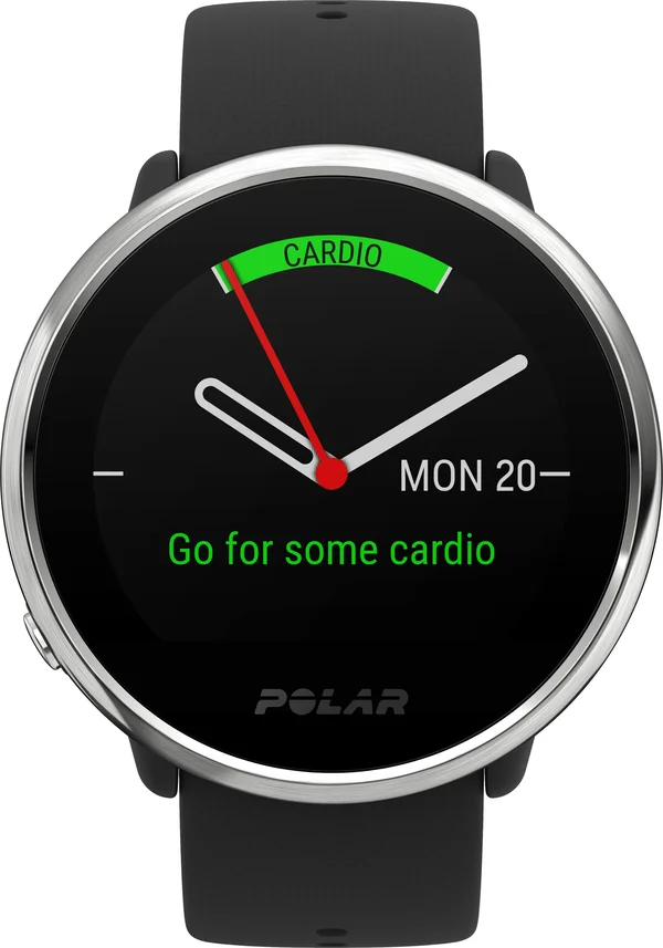 Polar Ignite, Fitness Watch, Black-Silver
