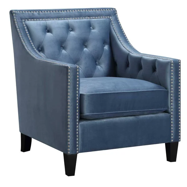 Picket House Teagan Marine Blue Accent Chair