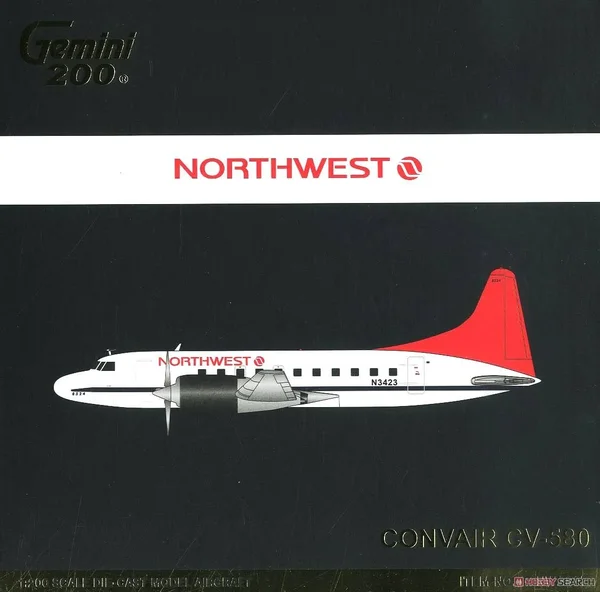 GeminiJets 1:200 Convair CV-580 - Northwest Airlines