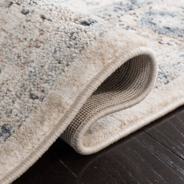 Safavieh Oregon Rug Collection ORE868A - Ivory, Blue - 4& x 6&