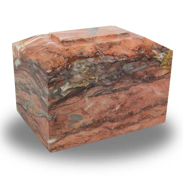 Marble Box Cremation Urn - Extra Large 250 Pounds - Rosemary Pink Rosemary, Size: XL