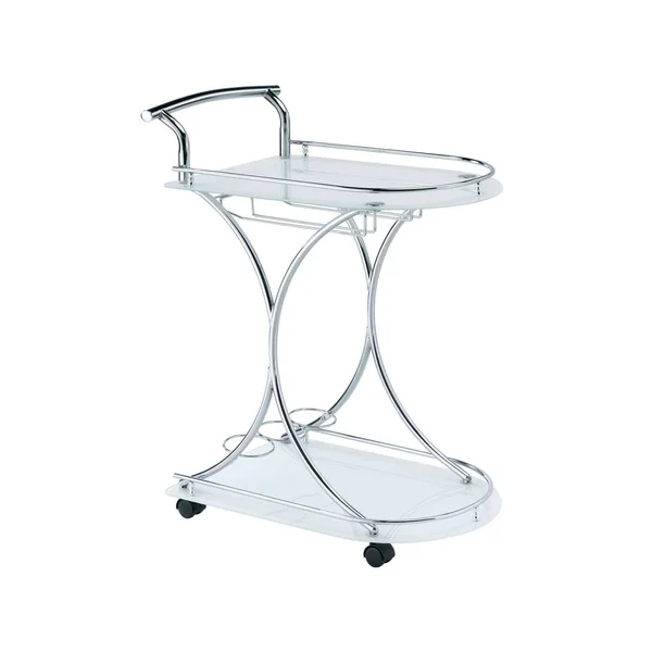 Picket House Furnishings Sedona Bar Cart in White
