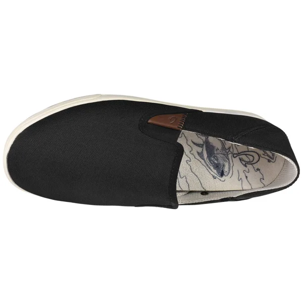 Olukai Men's Kahu - Black, Off White - 11.5