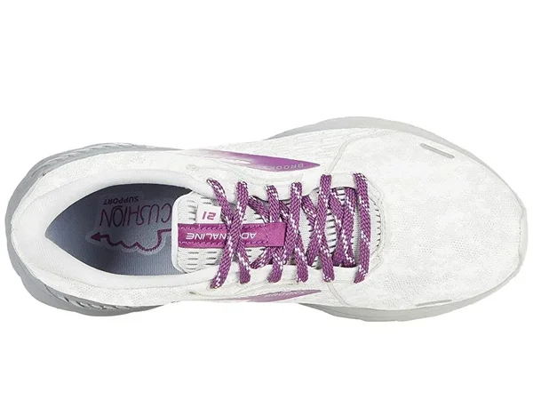 Brooks Adrenaline GTS 21 White/Oyster/Primer Grey 13 B (M)