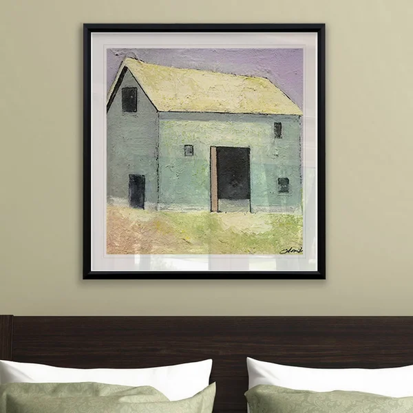 Barn I -Framed Giclee Print - 24x24