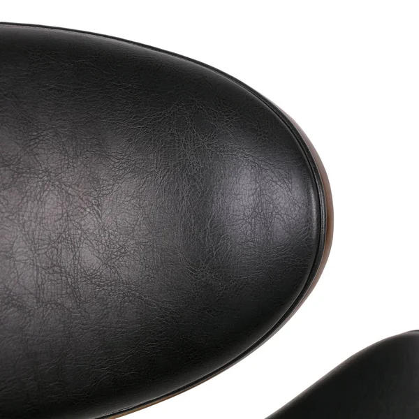 Christopher Knight Home Dawson Armless Office Chair - Midnight Black + Chrome + Walnut
