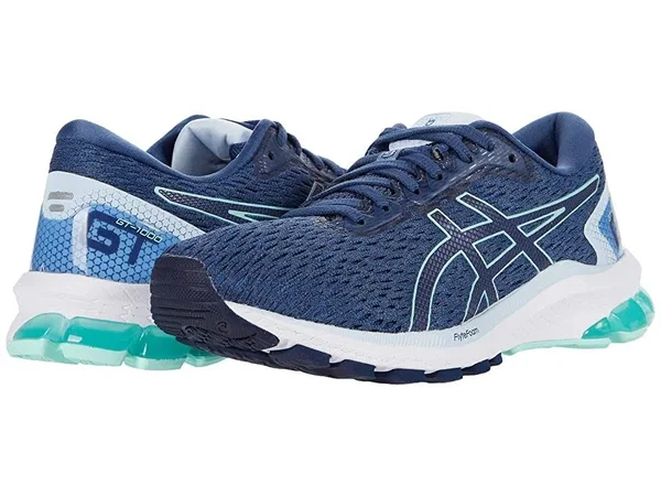 Asics Women's GT-1000 9 Running Shoes - Grand SHARK/PEACOAT - 10.5
