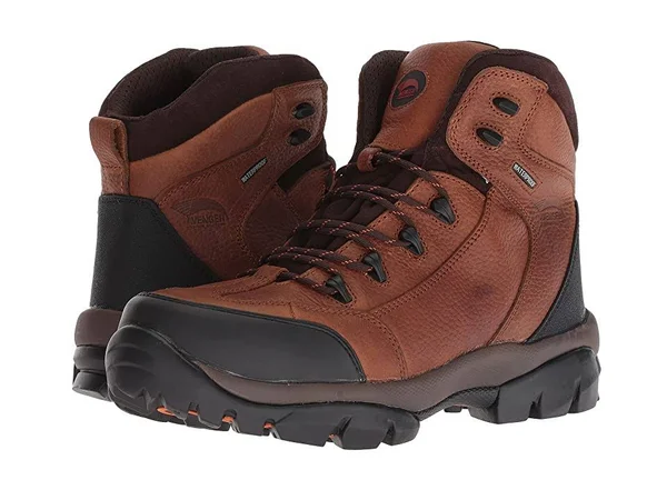 Avenger Men's Brown Waterproof Breathable Work Boots - Composite Toe