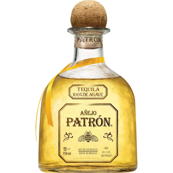 Patron Tequila, 100% De Agave, Imported, Anejo - 750 ml