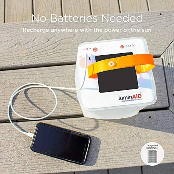 LuminAID Packlite 2-in-1 Phone Charger Lanterns, Great for Camping, Hurricane Emergency Kits and Travel, As Seen on Shark Tank