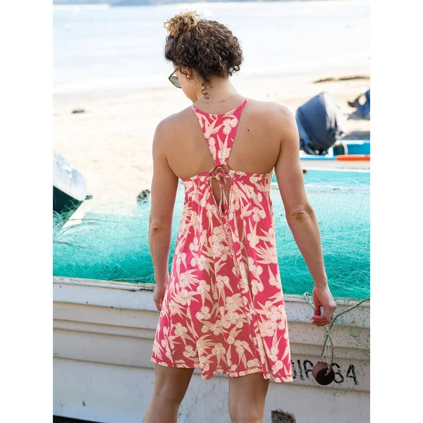 Patagonia Edisto Dress - Women's Las Flores/Reef Pink, Xs
