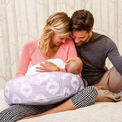 Bebe AU Lait Premium Cotton Nursing Pillow - Twilight