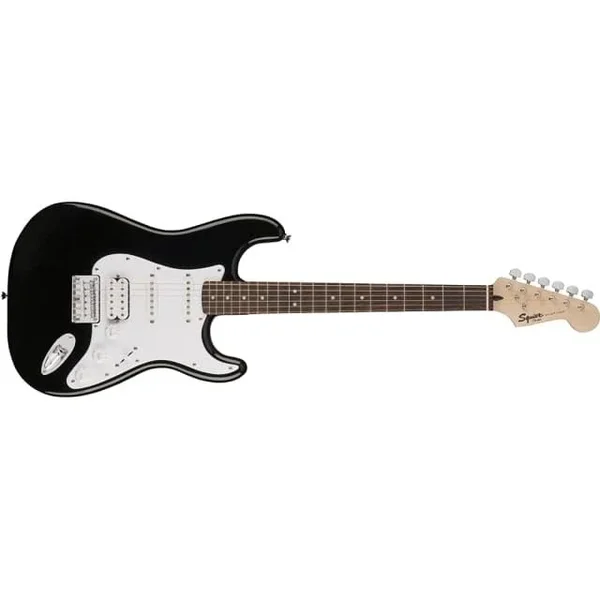 Squier Bullet Stratocaster HSS Electric Guitar with Tremolo - Black