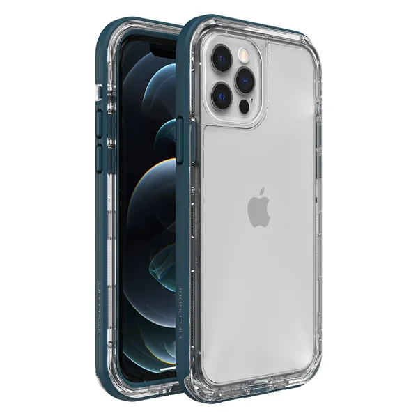 Lifeproof - Next Case for Apple iPhone 12, 12 Pro - Clear Lake