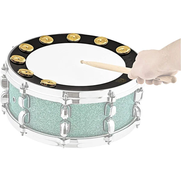 Meinl Backbeat Pro Tambourine with Brass Jingles - 13x22