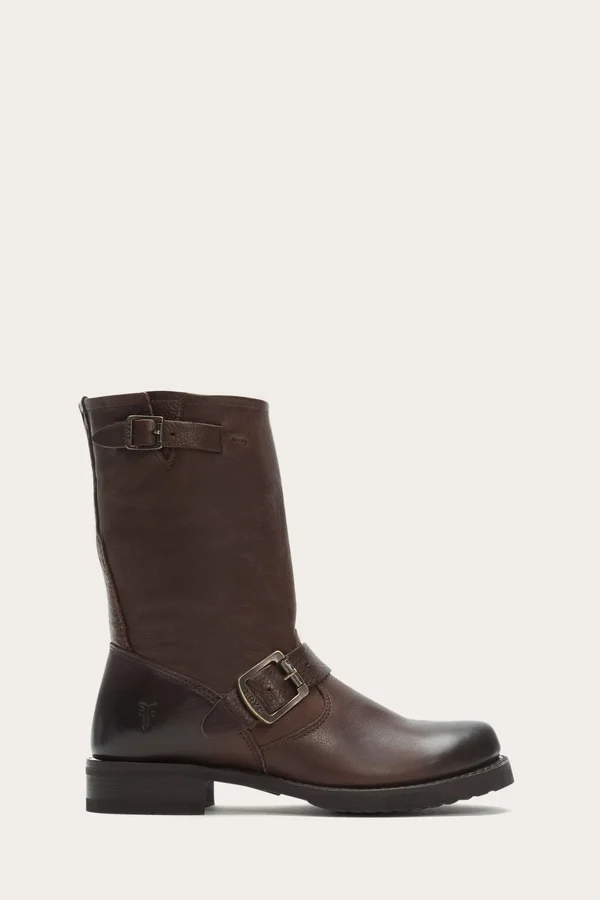 Frye - Veronica Short, 7.5 US, Dark Brown