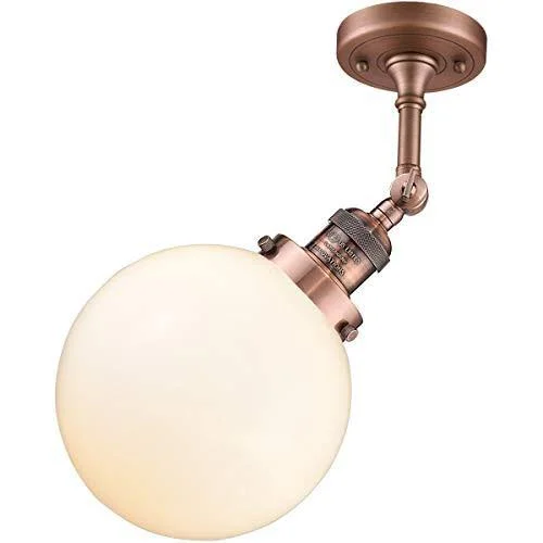 Innovations Lighting 203-AC-G201-8-LED Large Beacon 1 Light Sconce