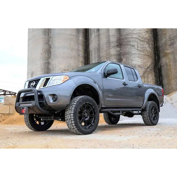 Rough Country B-N4150 Nissan 05-19 Frontier Bull Bar w/LED Light Bar (Black)