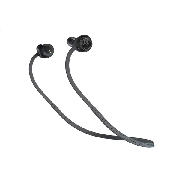 Motorola Verve Buds 200 True Wireless Bluetooth Sport Earbuds with Neck Strap - Black