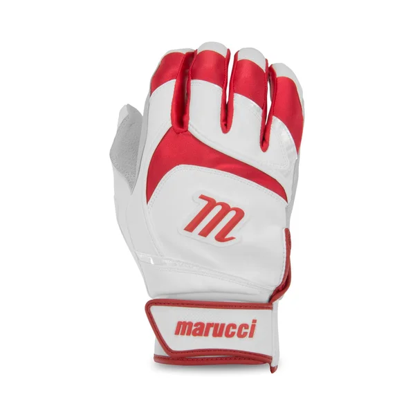Marucci Adult Signature Batting Gloves - White