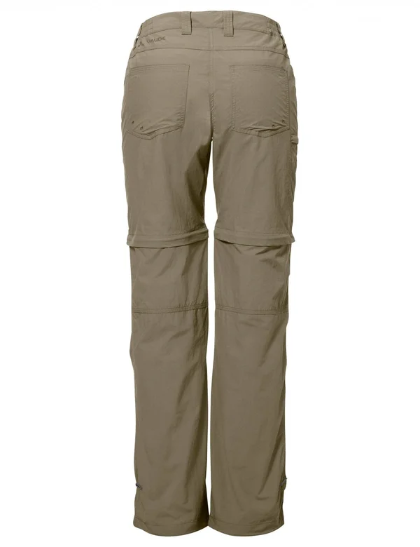 Vaude Women's Farley Zo Pants IV - Muddy 46-Short